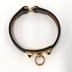Hermes Mini Rival Bracelet Studs Leather — view 2