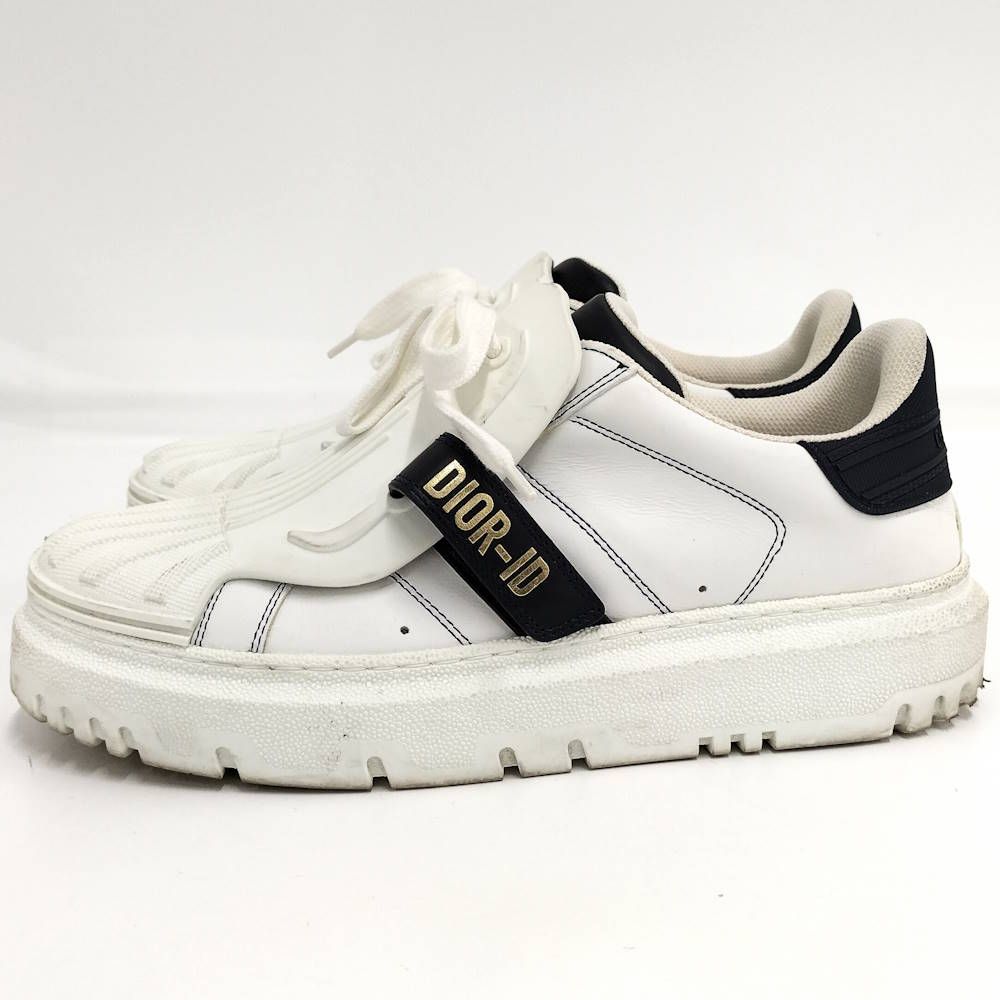 Dior Id Sneakers White Navy 38.5 — view 2