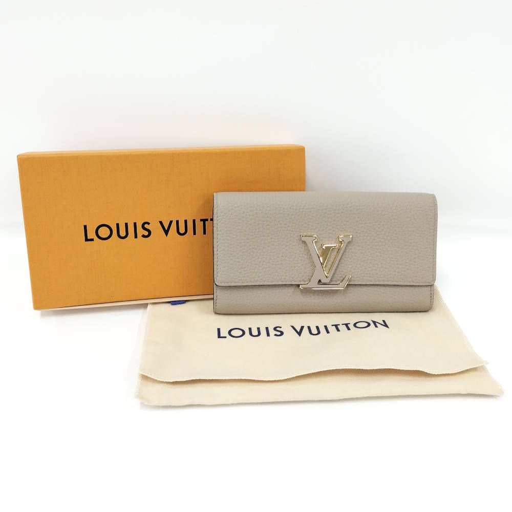 Louis Vuitton Portefeuille Capucines Wallet Taurillon Leather Galle — view 9