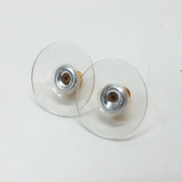 Chanel Swing Earrings Metal Costume Pearl Champagne Gold White CC — view 5