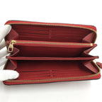 Louis Vuitton Zip Around Wallet Zippy Monogram Empreinte Scarlet Red — view 2
