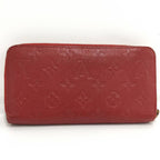 Louis Vuitton Zip Around Wallet Zippy Monogram Empreinte Scarlet Red — view 3