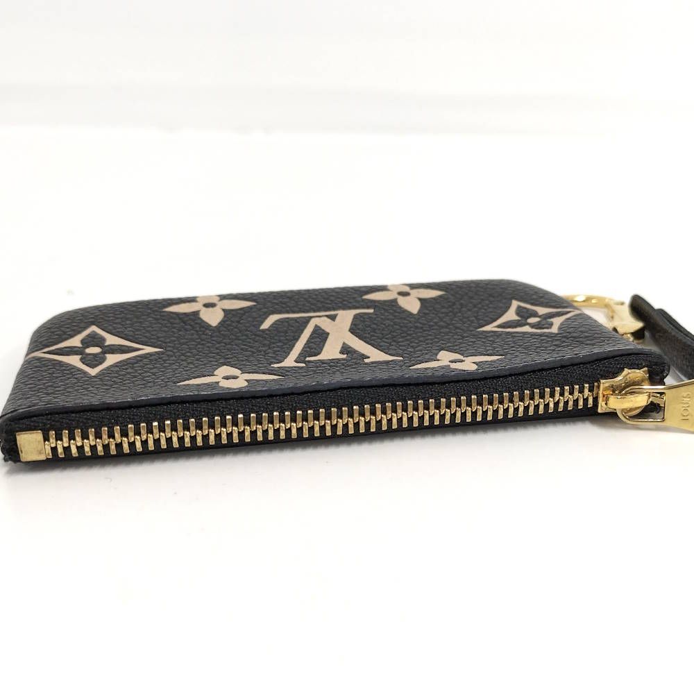 Louis Vuitton Card Key Case Pochette Cles Monogram Empreinte Bicolor Key Holder — view 8