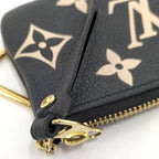 Louis Vuitton Card Key Case Pochette Cles Monogram Empreinte Bicolor Key Holder — view 6