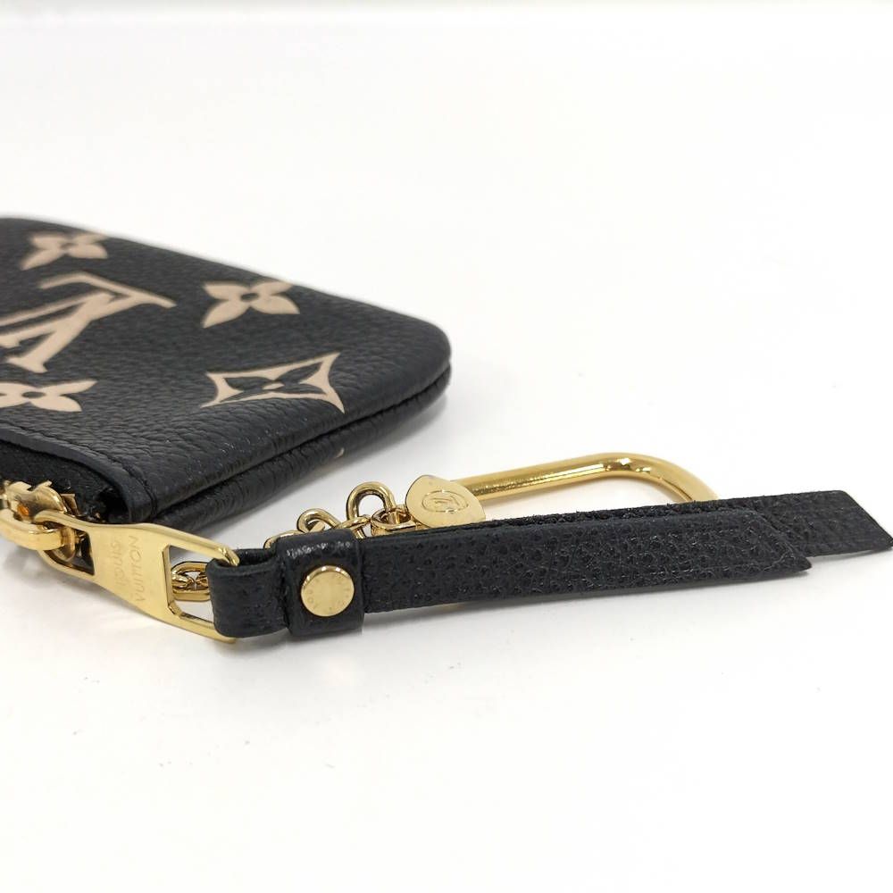 Louis Vuitton Card Key Case Pochette Cles Monogram Empreinte Bicolor Key Holder — view 5