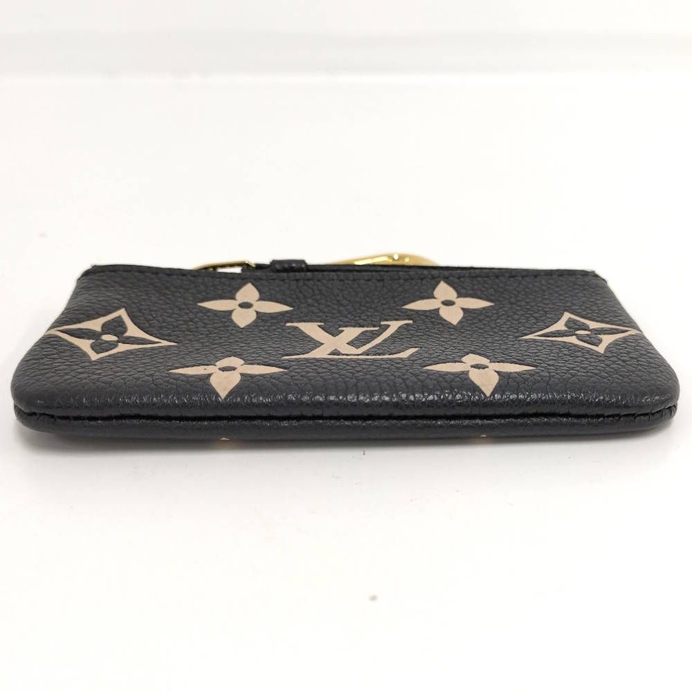 Louis Vuitton Card Key Case Pochette Cles Monogram Empreinte Bicolor Key Holder — view 9