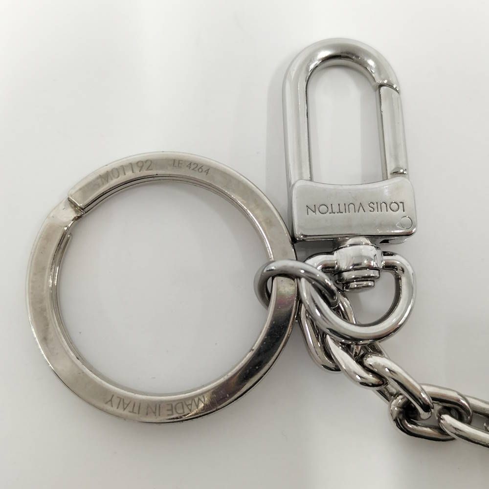 Louis Vuitton Porte Cles LV Initial Key Holder Plated Silver — view 7