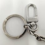 Louis Vuitton Porte Cles LV Initial Key Holder Plated Silver — view 7