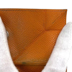 Hermes Coin Case Van Quatre Orange Purse Leather — view 4