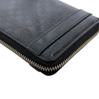 Gucci Zip Around Wallet Black Microshima — view 5