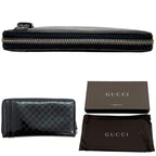 Gucci Zip Around Wallet Black Microshima — view 2