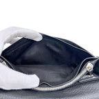 Fendi Bifold Wallet Gray Leather — view 4