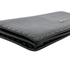 Fendi Bifold Wallet Gray Leather — view 8