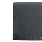 Fendi Bifold Wallet Gray Leather — view 9