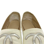 Chanel Espadrilles White CC Logo — view 7