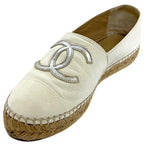 Chanel Espadrilles White CC Logo — view 5