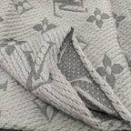 Louis Vuitton Echarpe Logo Mania Scarf Monogram Wool Silk — view 9