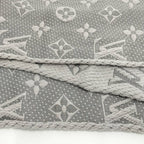 Louis Vuitton Echarpe Logo Mania Scarf Monogram Wool Silk — view 8