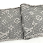 Louis Vuitton Echarpe Logo Mania Scarf Monogram Wool Silk — view 7