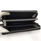 Louis Vuitton Zippy Wallet Mahina Monogram Noir Black — view 2