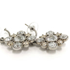 Chanel Earrings Rhinestone CC Logo — view 2