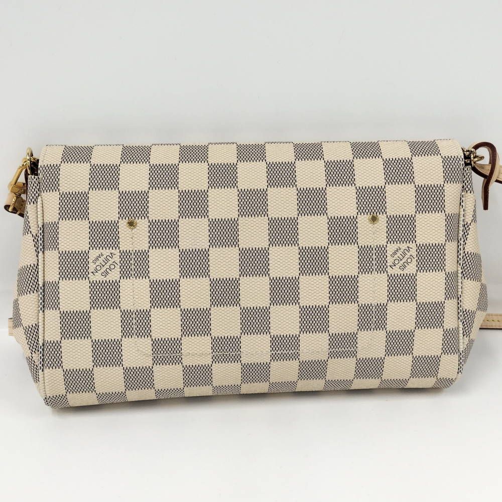Louis Vuitton Favorite MM Damier Azur Shoulder Bag — view 2