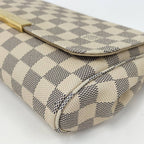 Louis Vuitton Favorite MM Damier Azur Shoulder Bag — view 3