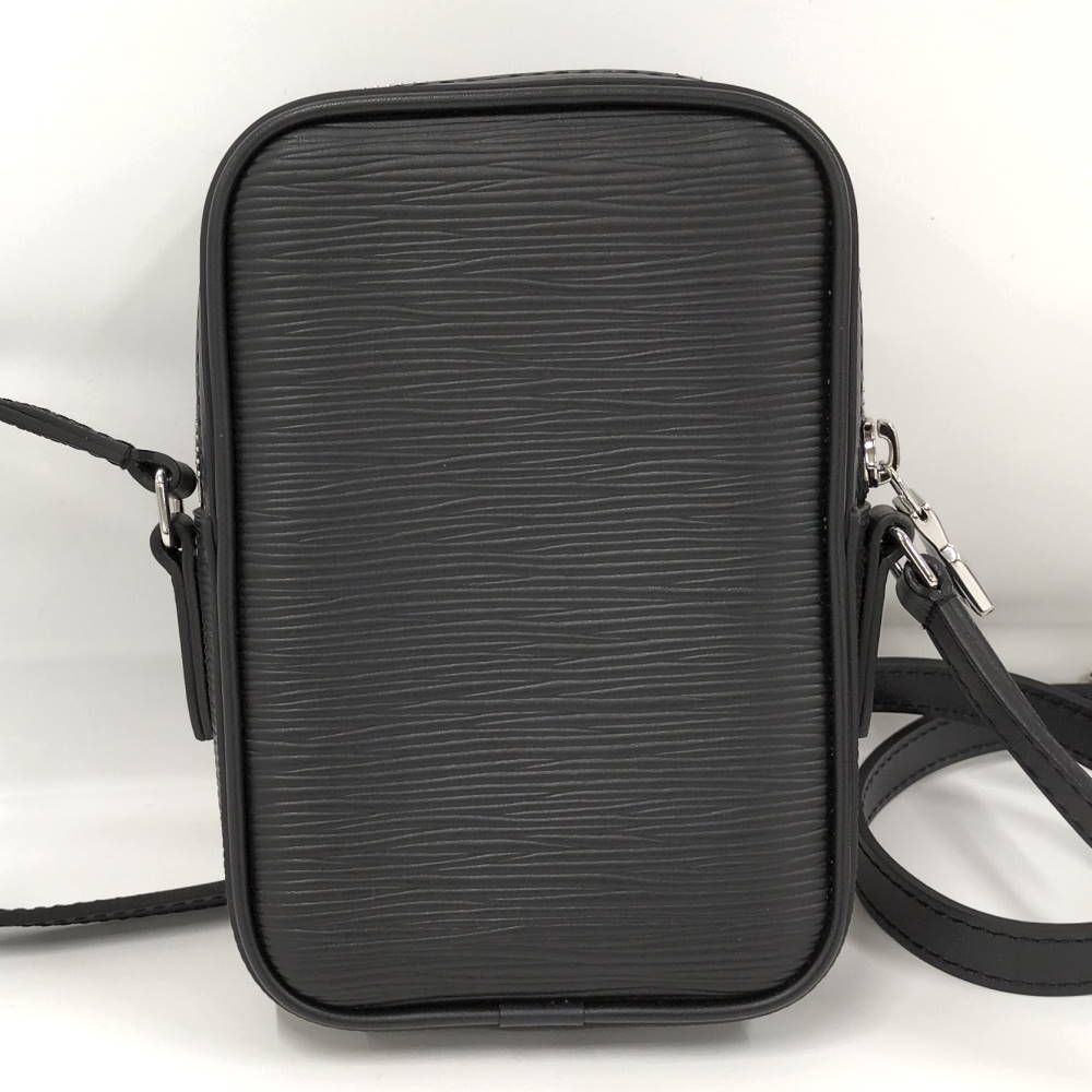 Louis Vuitton Danube PM LV Circle Shoulder Bag Epi Leather Noir Black — view 2