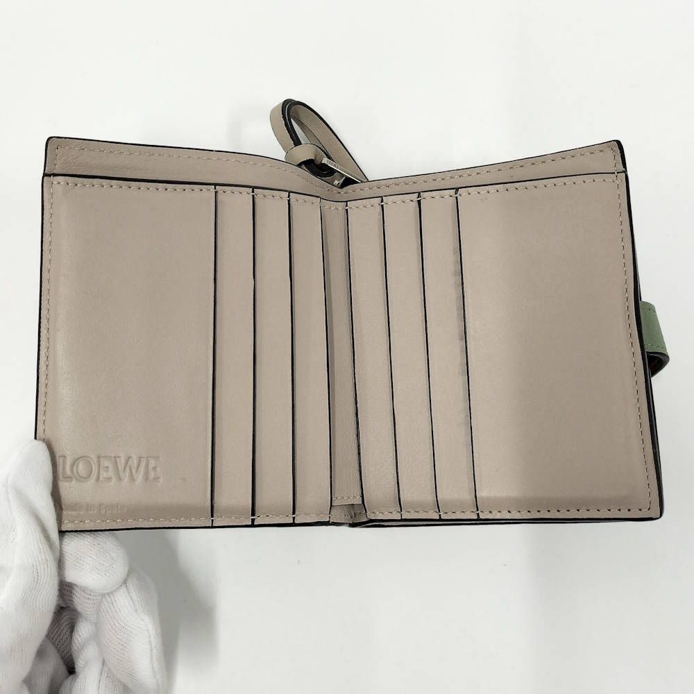 Loewe Bifold Wallet Green — view 2