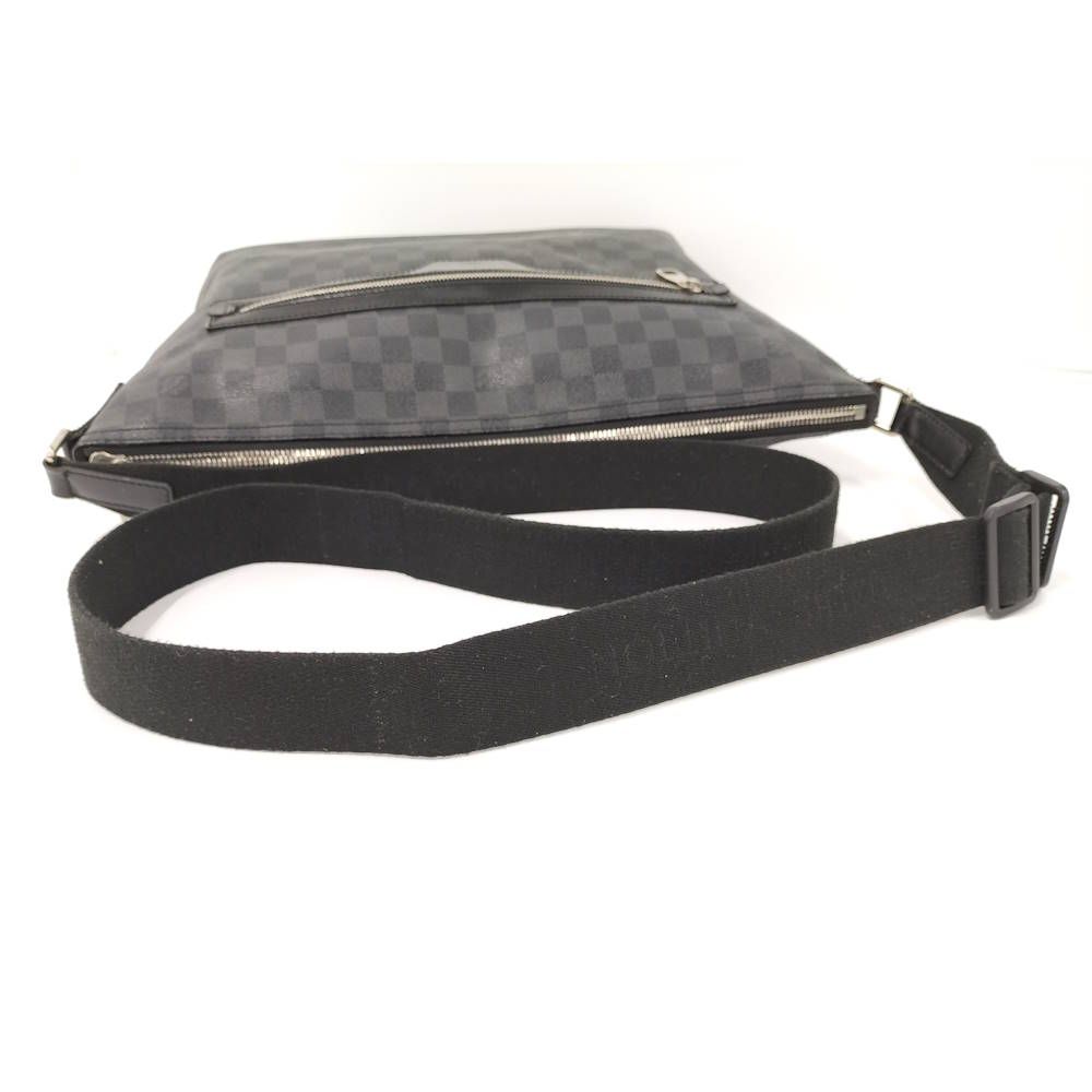 Louis Vuitton Mick MM Shoulder Bag Damier Graphite — view 4