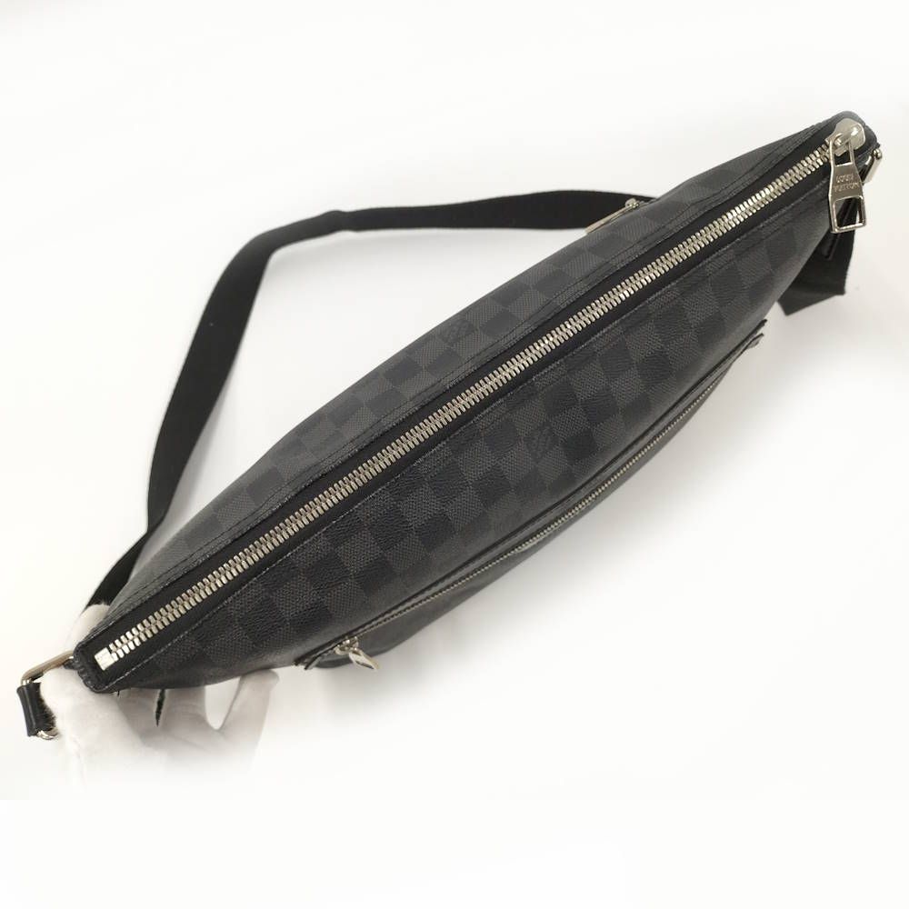 Louis Vuitton Mick MM Shoulder Bag Damier Graphite — view 9
