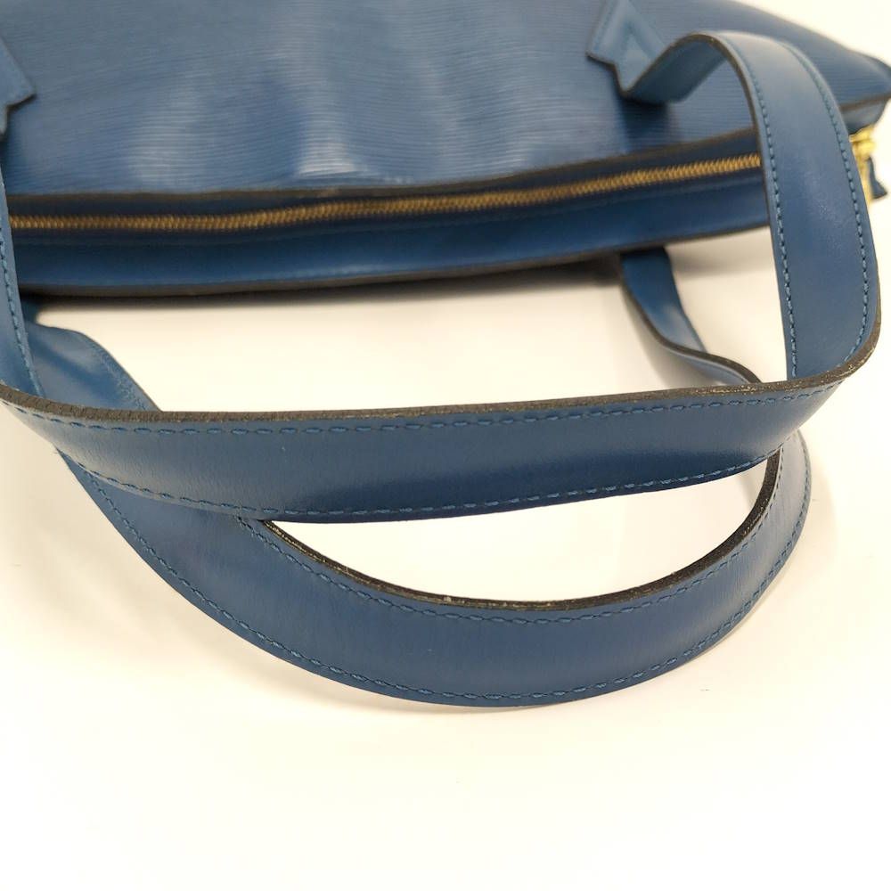 Louis Vuitton Saint Jacques Shopping Epi Toledo Blue Hat — view 6