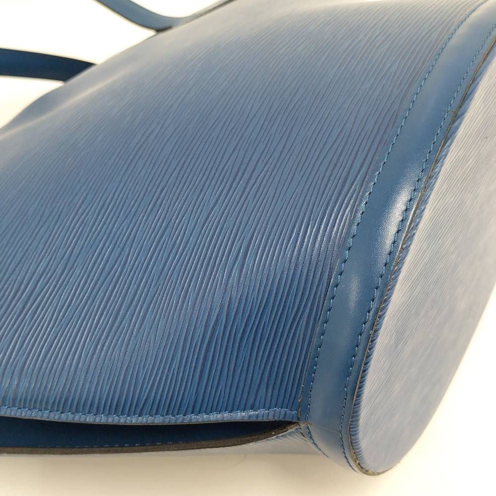 Louis Vuitton Saint Jacques Shopping Epi Toledo Blue Hat — view 3