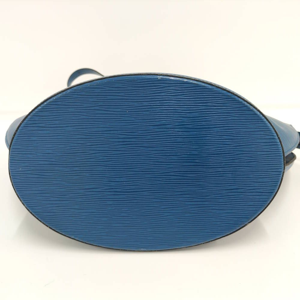 Louis Vuitton Saint Jacques Shopping Epi Toledo Blue Hat — view 4