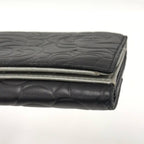 Chanel Camellia Bifold Wallet Leather Black — view 6