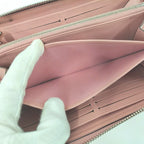 Louis Vuitton Zip Around Wallet Zippy Mahina Magnolia — view 9
