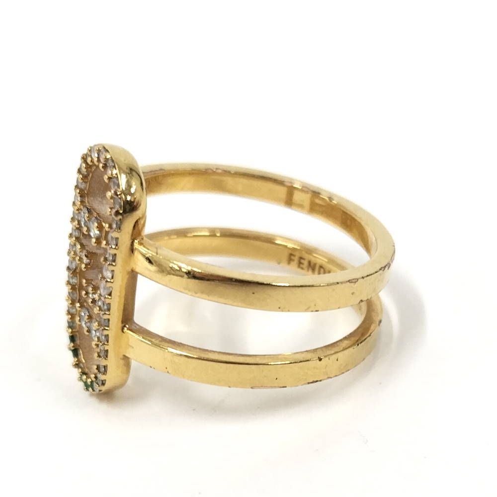 Fendi O-lock Ring Gold — view 6