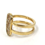 Fendi O-lock Ring Gold — view 6