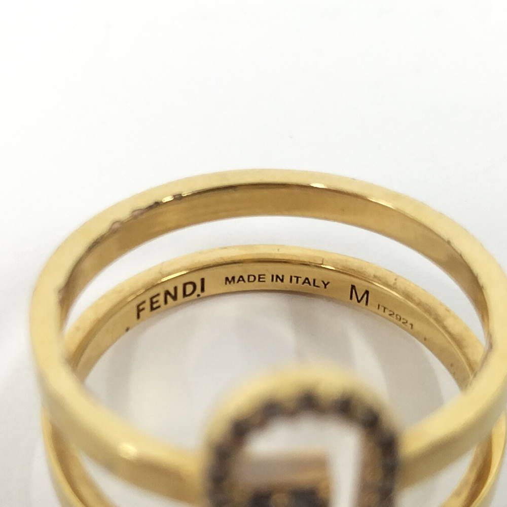 Fendi O-lock Ring Gold — view 7