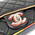 Chanel Quilted Chain Shoulder Bag Lambskin — view 6