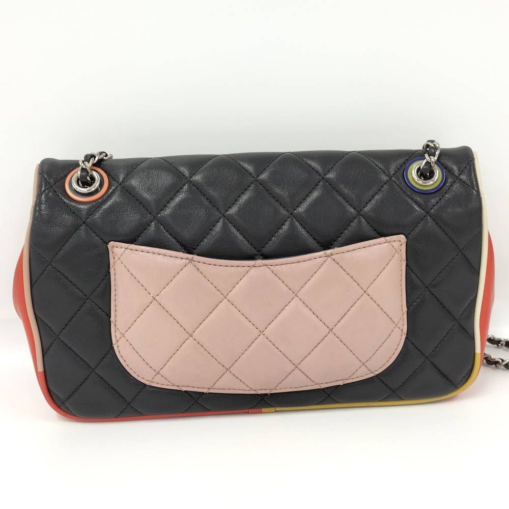 Chanel Quilted Chain Shoulder Bag Lambskin — view 2