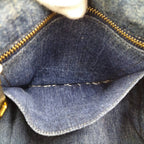 Prada Canapa Tote Denim Blue — view 9