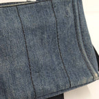 Prada Canapa Tote Denim Blue — view 6