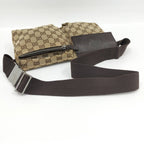 Gucci Belt Bag GG Canvas Leather Brown — view 4