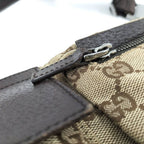 Gucci Belt Bag GG Canvas Leather Brown — view 7