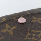 Louis Vuitton Porte-Monnaie Rosalie Coin Case Rose Velours Monogram — view 7
