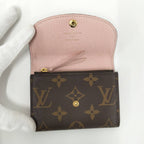 Louis Vuitton Porte-Monnaie Rosalie Coin Case Rose Velours Monogram — view 2
