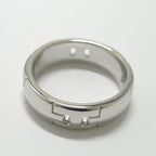 Hermes Cles Ring 18k White Gold 48 — view 5