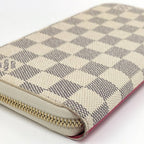 Louis Vuitton Zippy Wallet Zip Around Kirin Christmas Limited Damier Azur — view 6