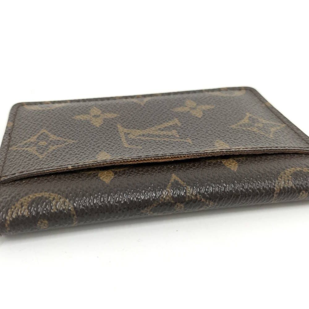 Louis Vuitton Card Holder Pass Vertical Case Monogram — view 8